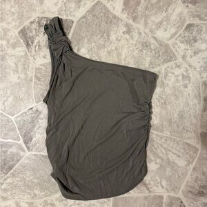 Free People Slate Gray Top